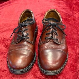 Dockers Rich Brown Leather Men's Oxfords